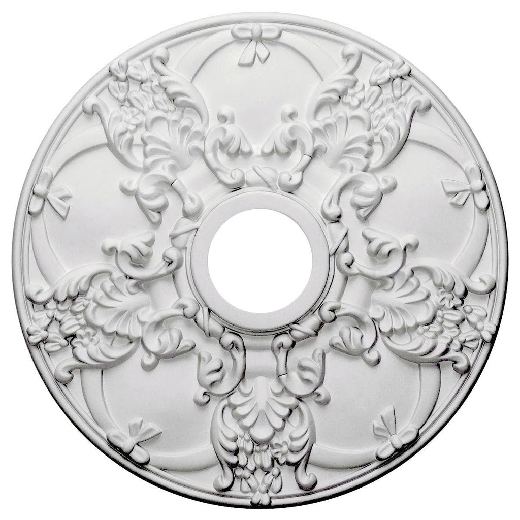 18x22OD x 3 1/2x22ID x 1 3/8x22P Ceiling Medallion Hand-Painted Mississippi Mud L669917