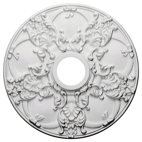18x22OD x 3 1/2x22ID x 1 3/8x22P Ceiling Medallion Hand-Painted Mississippi Mud L669917