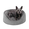 Plush Velvet Oval Dog Bed G9068