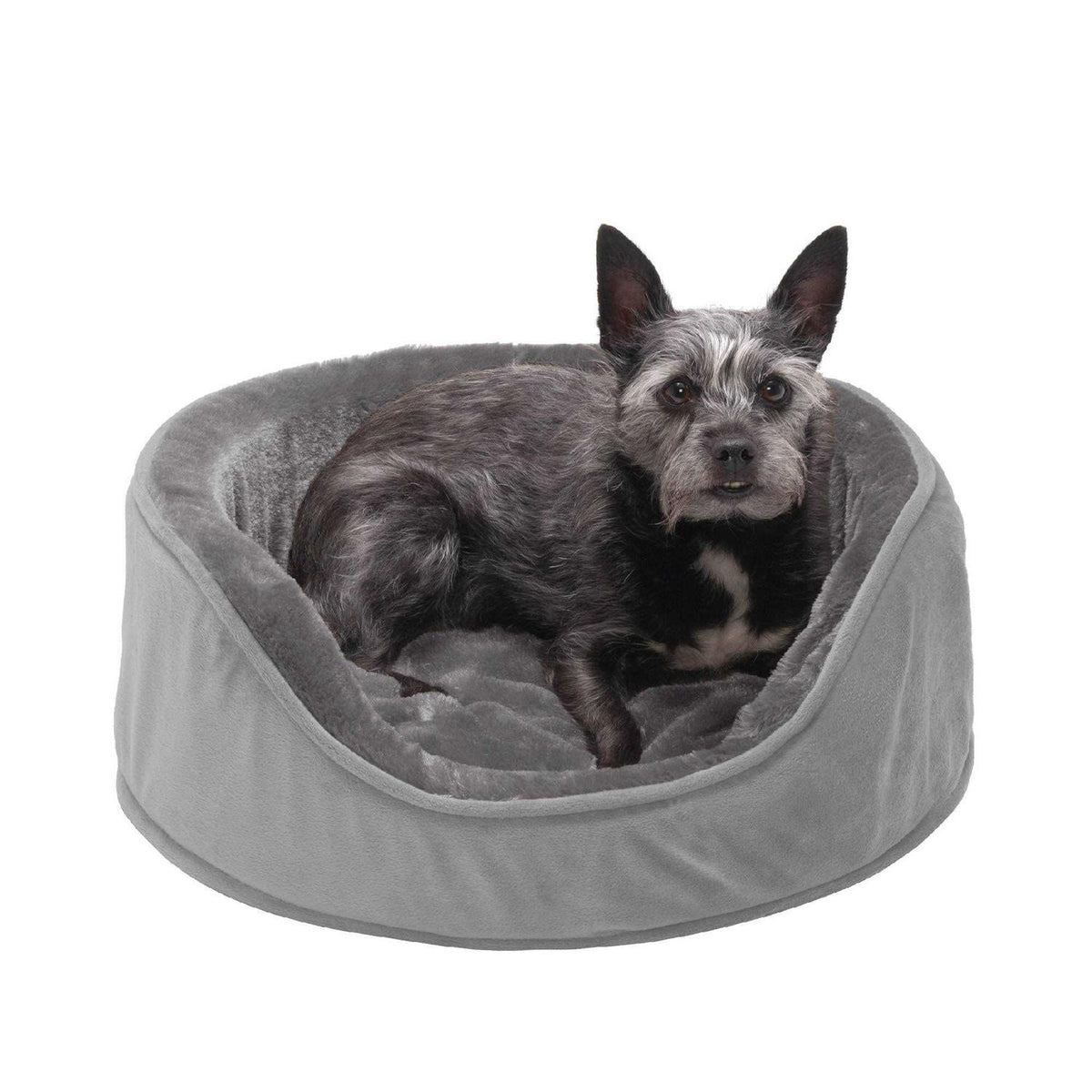 Plush Velvet Oval Dog Bed G9068