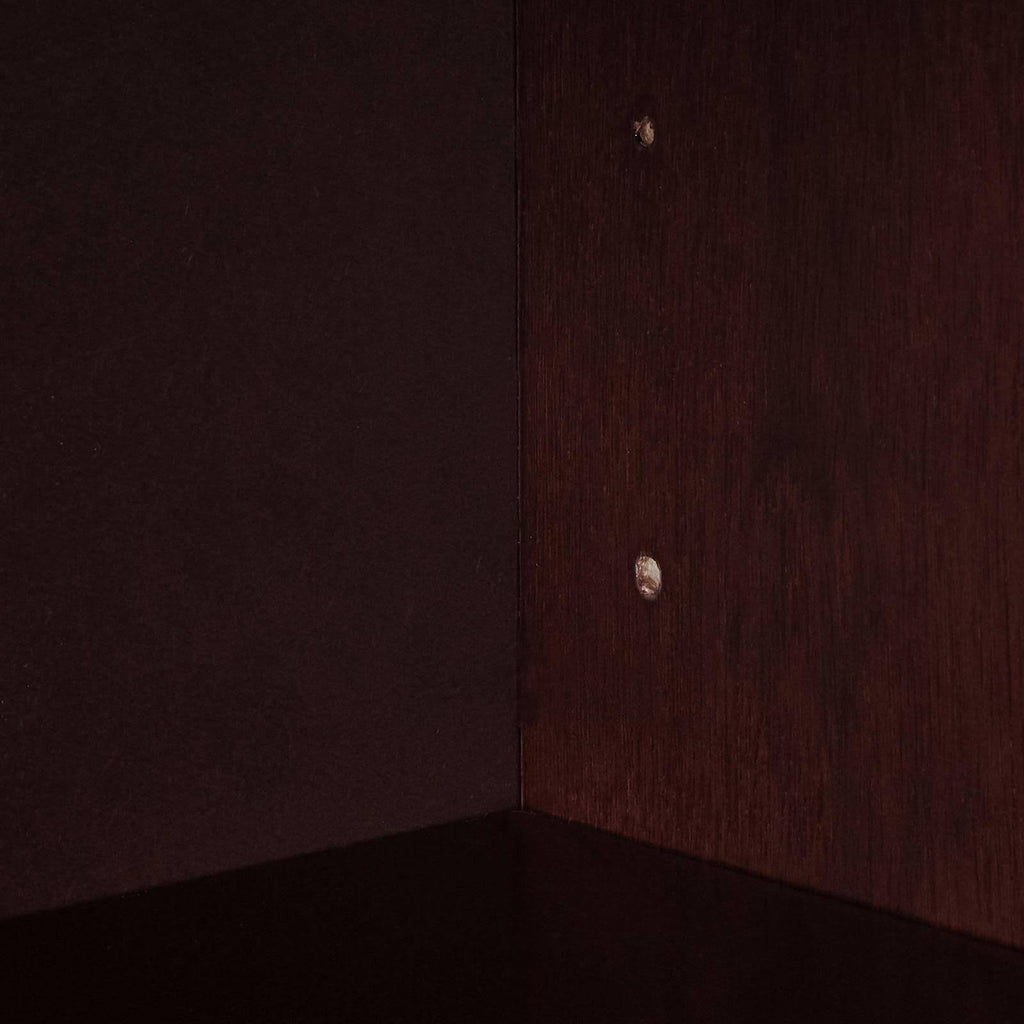 Mahogany Panel End Hardwood Veneer Bookcase E9674