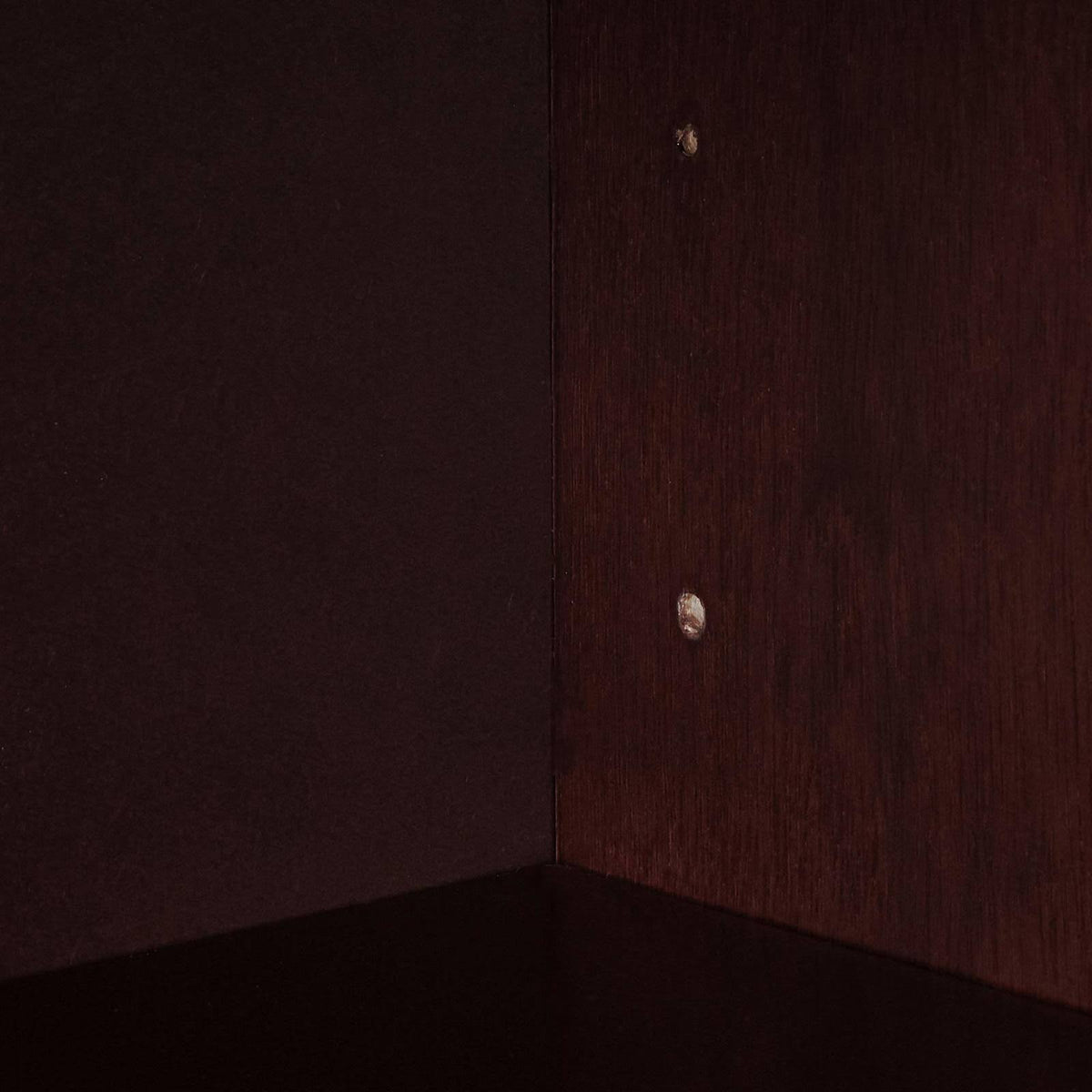 Mahogany Panel End Hardwood Veneer Bookcase E9674