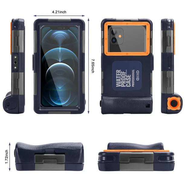 Waterproof Protective Case for Phones Up to 6.9 Inch T7467
