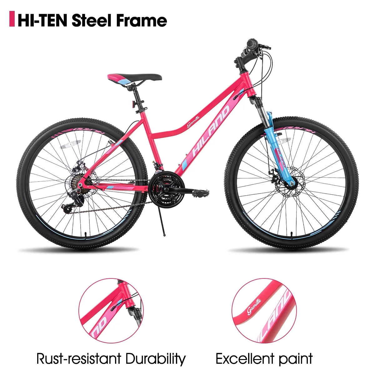 26 Inch Womens Mountain Bike with Step-Through Frame D83509