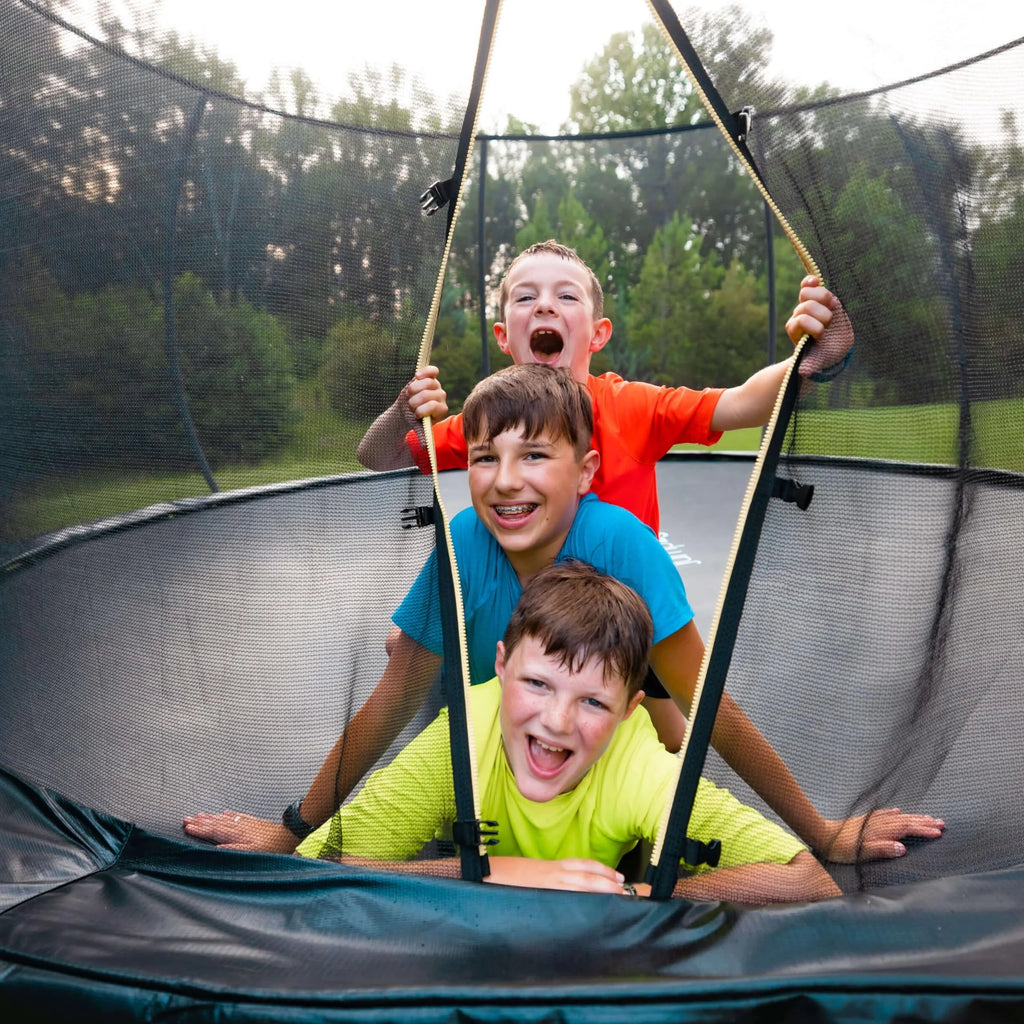 8FT 10FT 12FT 14FT Trampoline with Enclosure and Ladder O562
