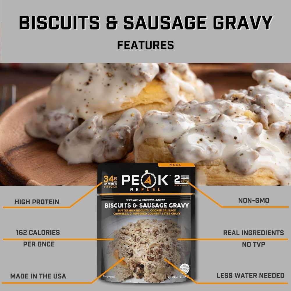 Biscuits & Sausage Gravy N9407