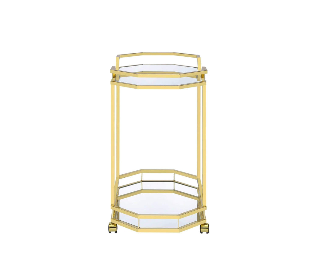 Brass Serving Cart W2316