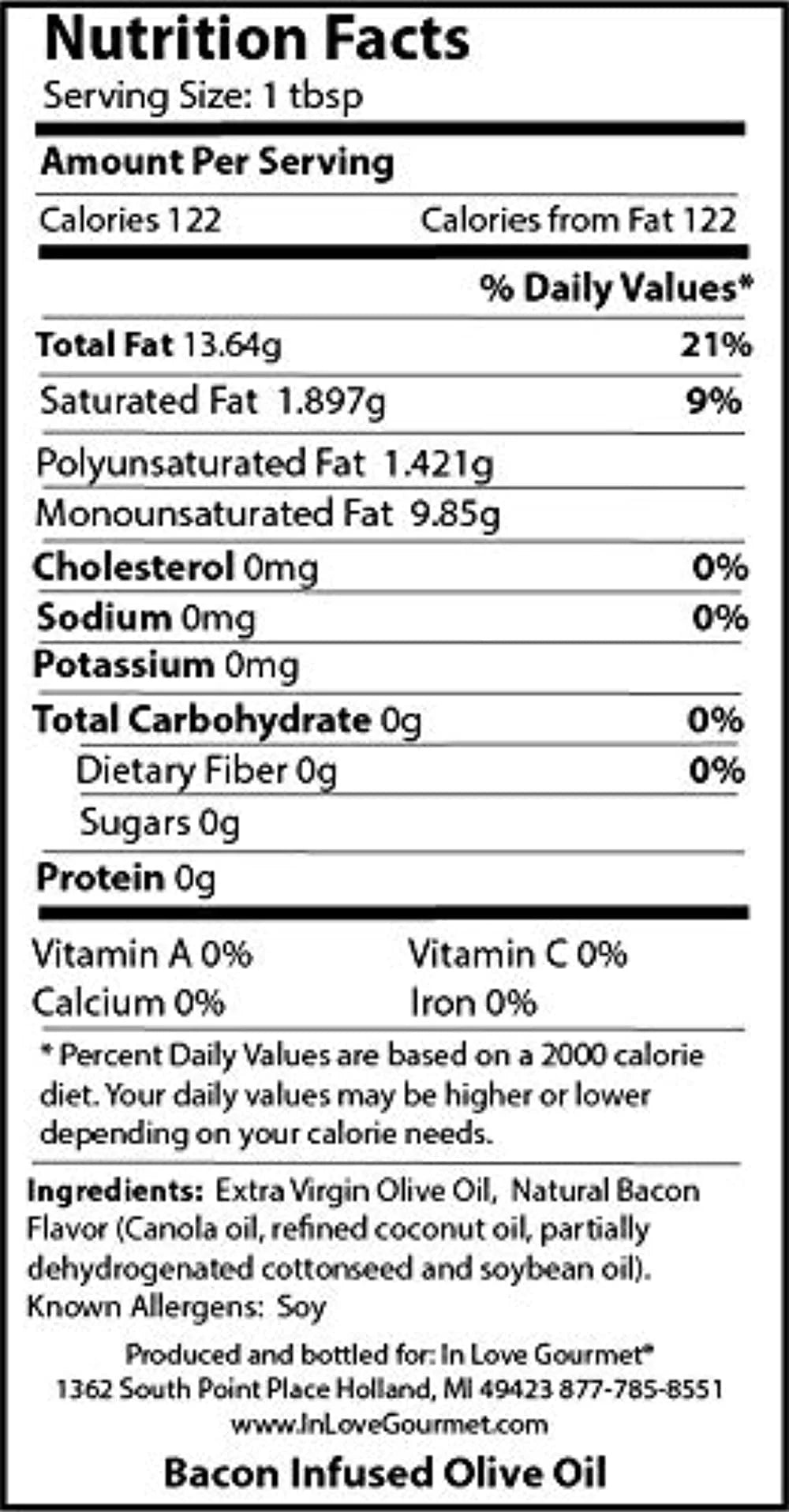 Natural Flavor Infused Olive Oil 500ml O815431
