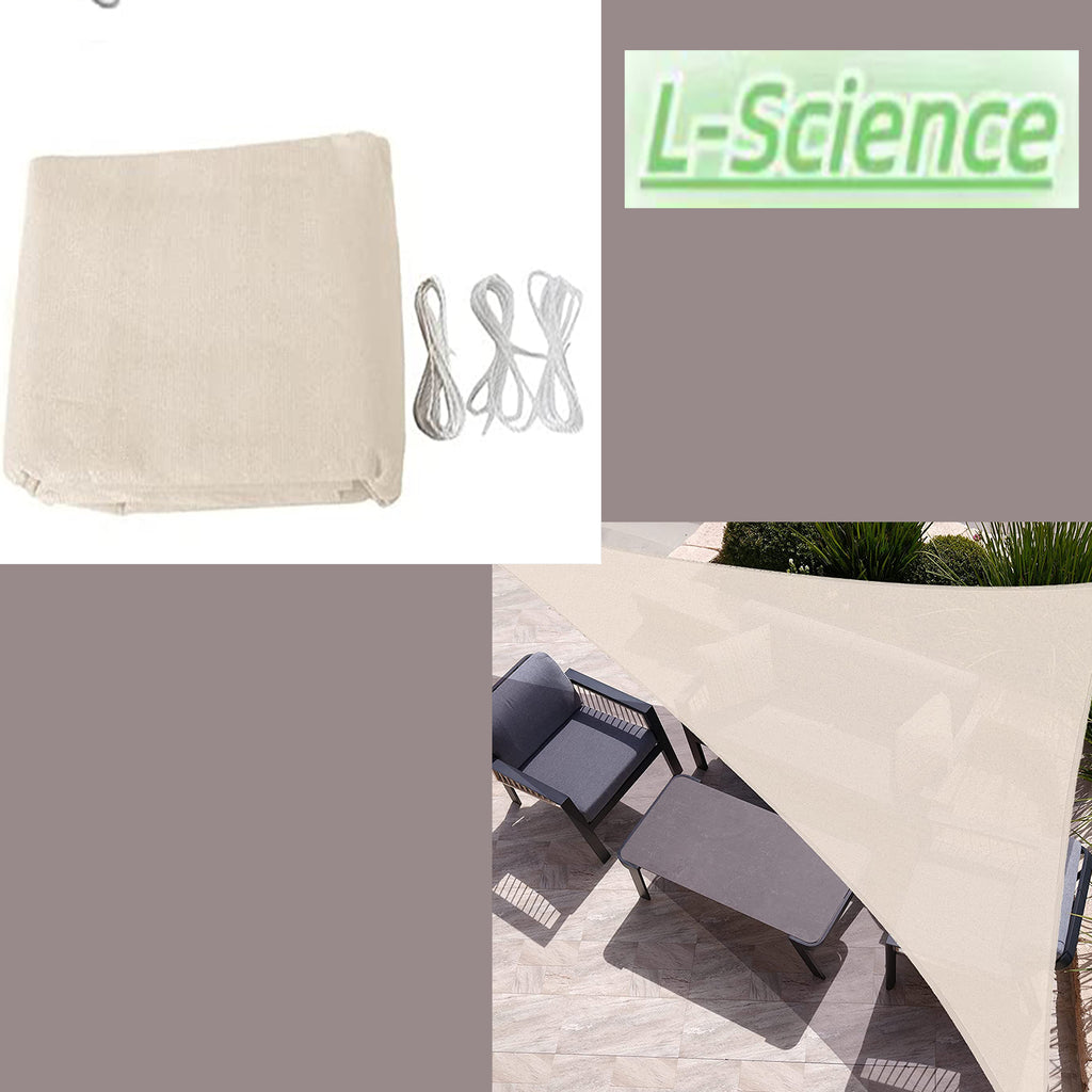 Sun Shade Sail Right Triangle UV Block Patio Canopy H83722