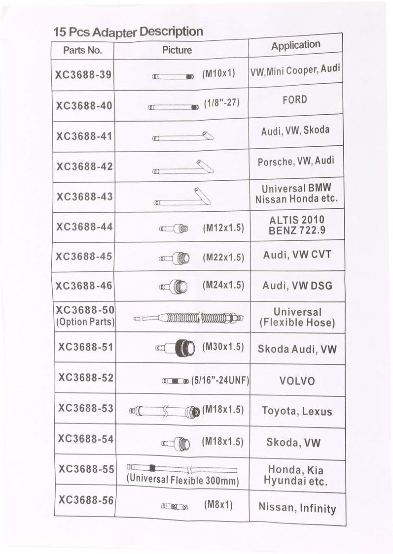 10L Pneumatic Air Oil Extractor Pump with 14pcs ATF Adapter S2025