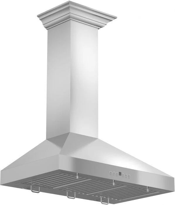 42 in. Convertible Vent Wall Mount Range Hood in Stainless Steel P36635