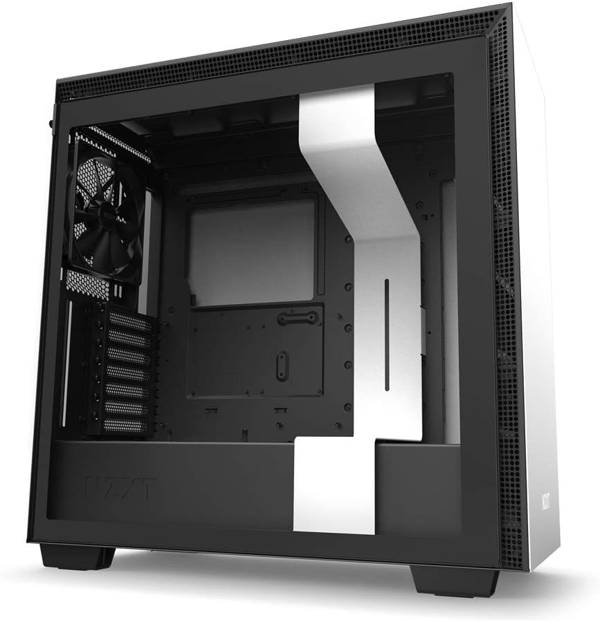 ATX Mid Tower PC Gaming Case with Tempered Glass Side Panel Z20282