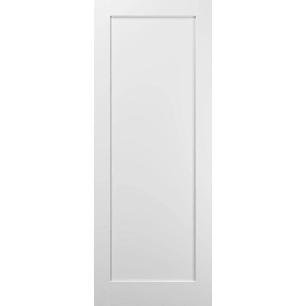 White Silk Slab Barn Door Panel 24 x 96 F68991