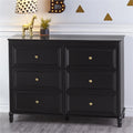 6 Drawer Ivory White Dresser A27444