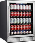 24 inch Beverage Refrigerator with Blue Interior Light C994487