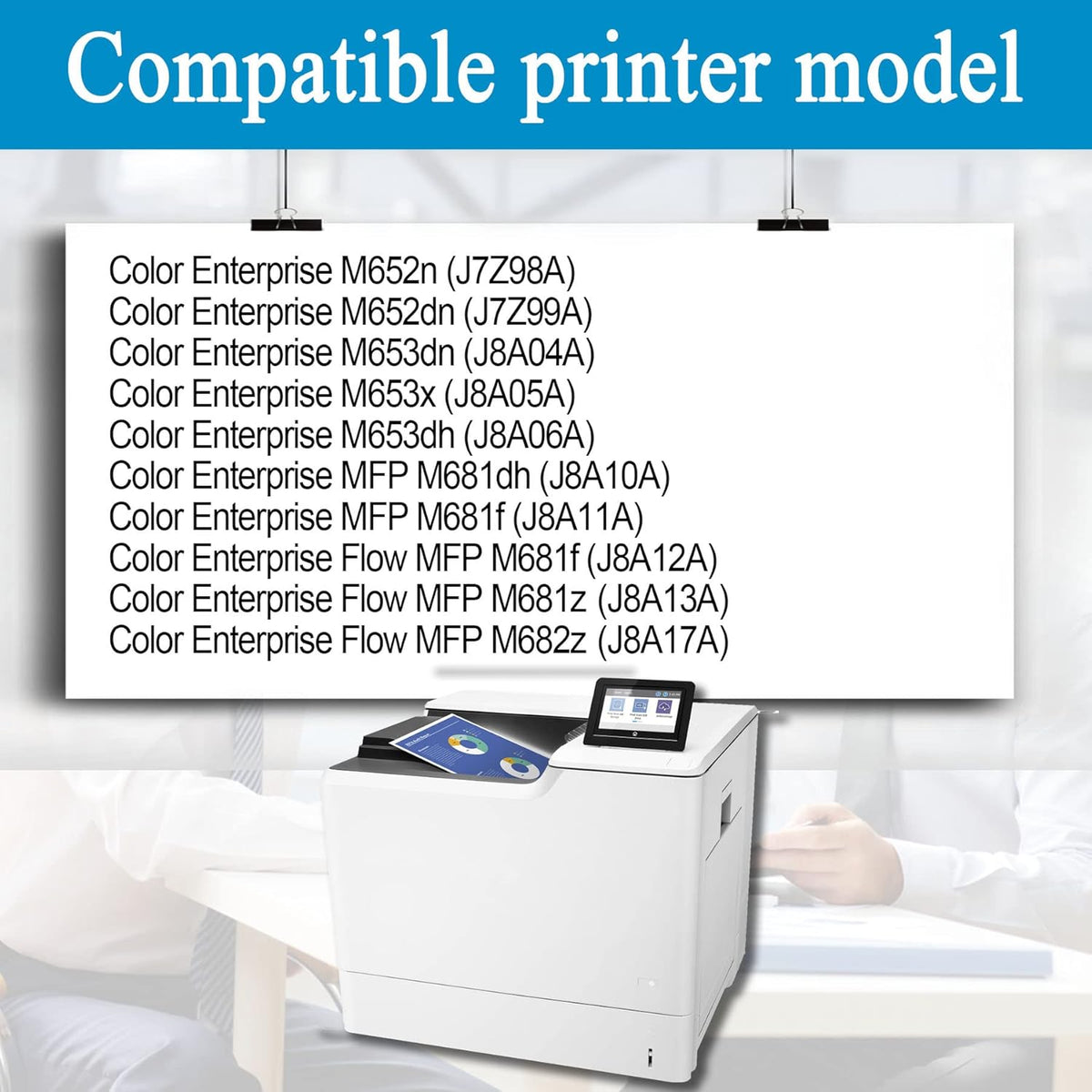 Magenta 655A CF453A Toner Cartridge U1519