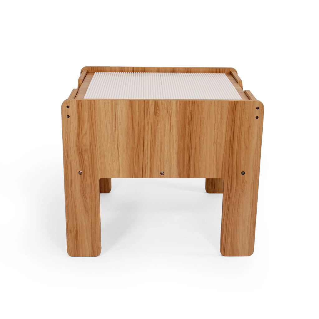 Kids Wood Table with 4 Bins P944