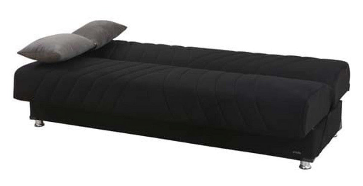 Black Fabric Sofa Bed N986445