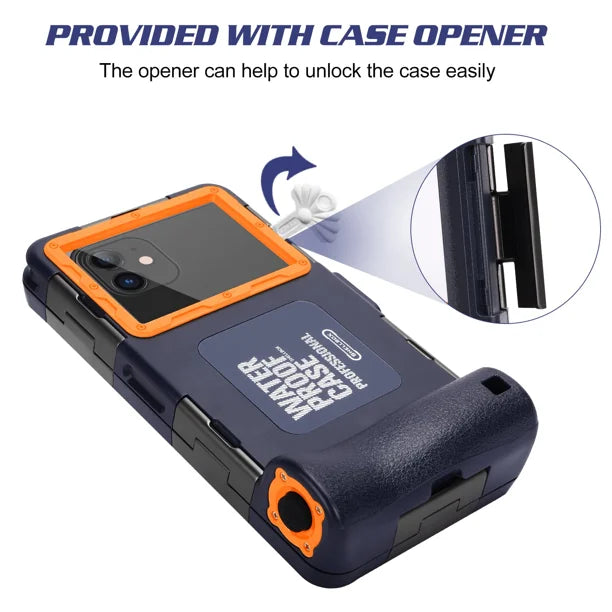 Waterproof Protective Case for Phones Up to 6.9 Inch T7467