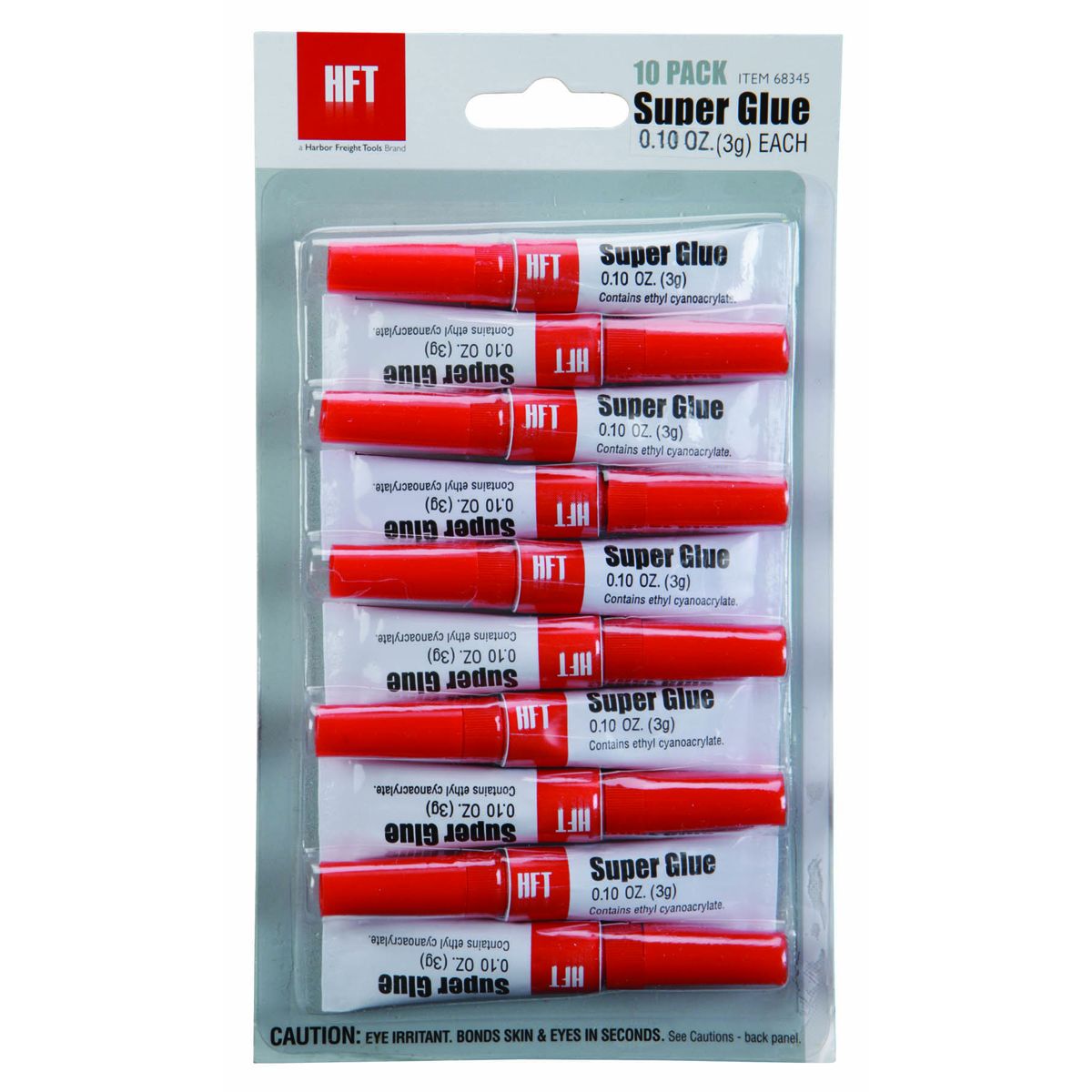 Super Glue, 10-Pack X65354