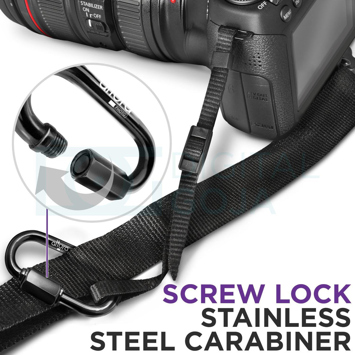 2 Pack Camera Tether Safety Strap Q3983