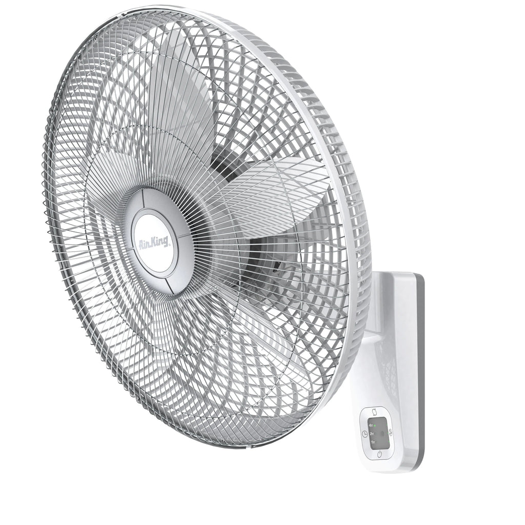 16 Commercial Grade Oscillating Wall-Mount Fan with Remote R488264