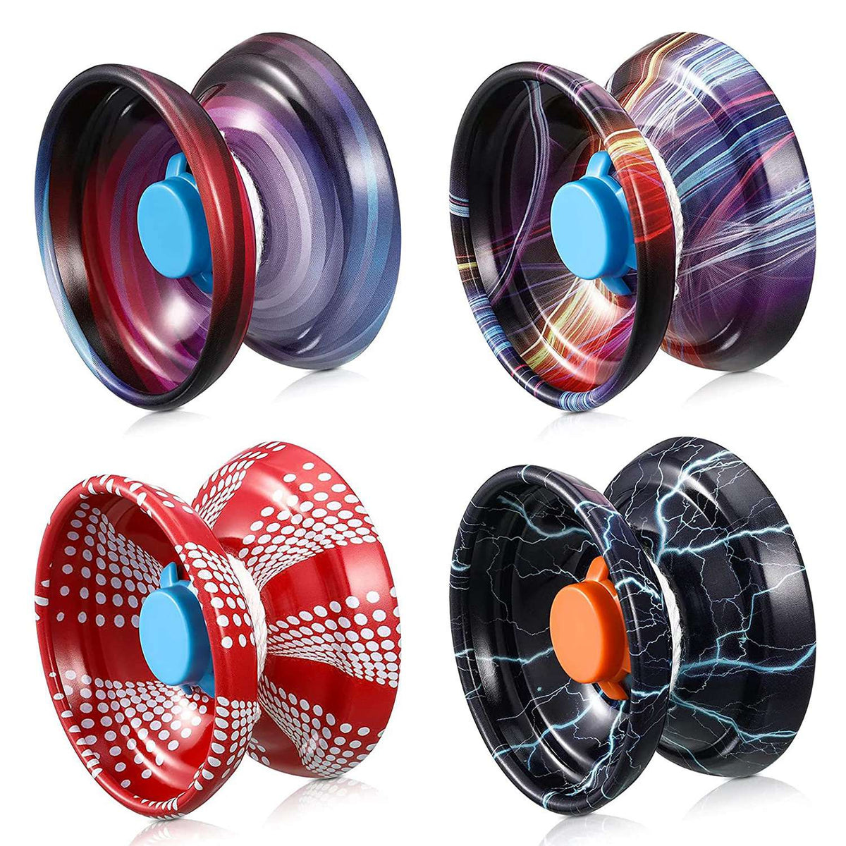 5Pcs Metal Responsive Yoyo Balls for Beginners L7566