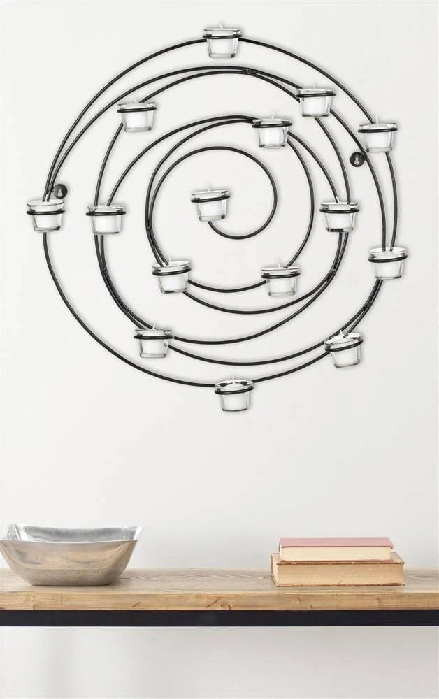 15 Tea Light Candle Wall Decor G315
