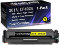 1 Pack Yellow CF402A Compatible Toner Cartridge P8964