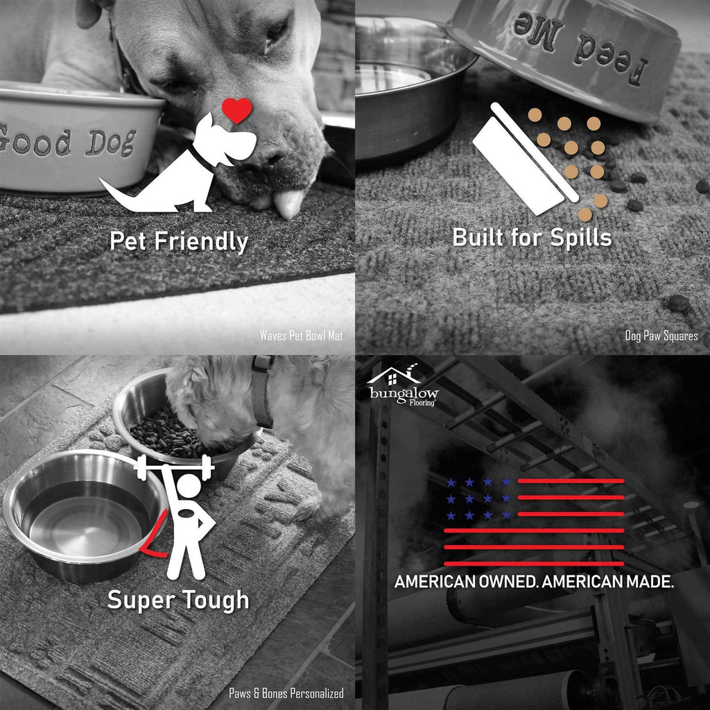 Dog Bone Dinner Mat P406573