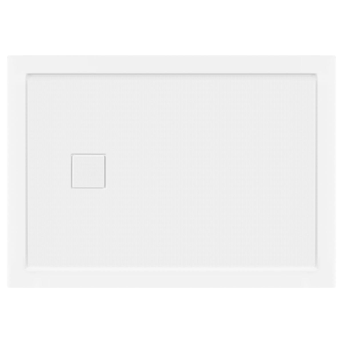 White 48 x 34 Threshold Shower Base Pan H61084