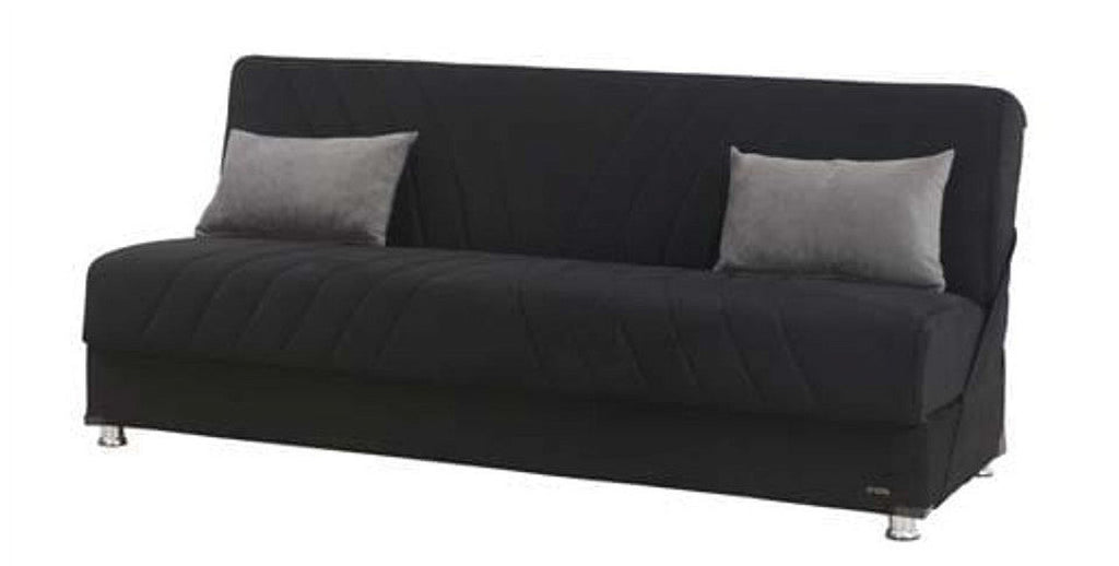 Black Fabric Sofa Bed N986445