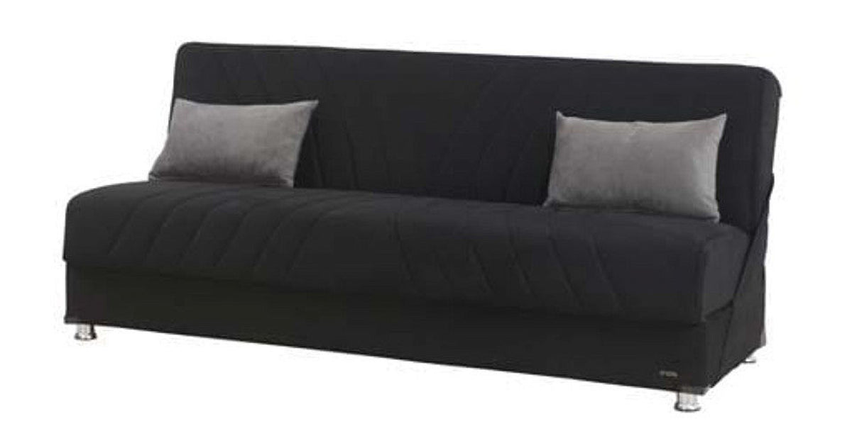 Black Fabric Sofa Bed N986445
