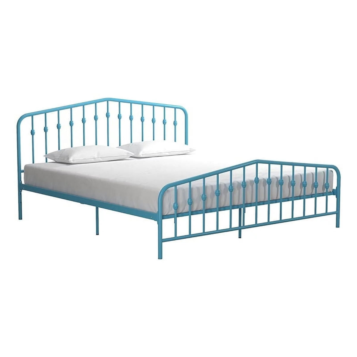 Adjustable Height Metal King Bed D7902