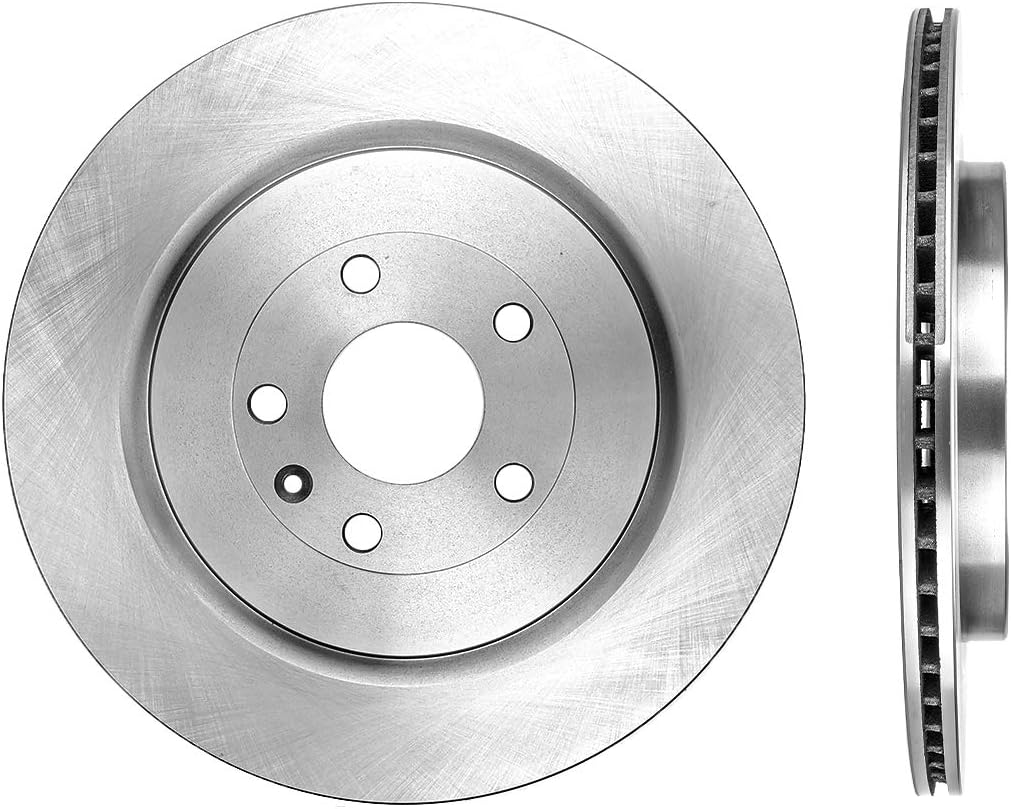 REAR 345mm 5 Lug Brake Disc Rotors O974