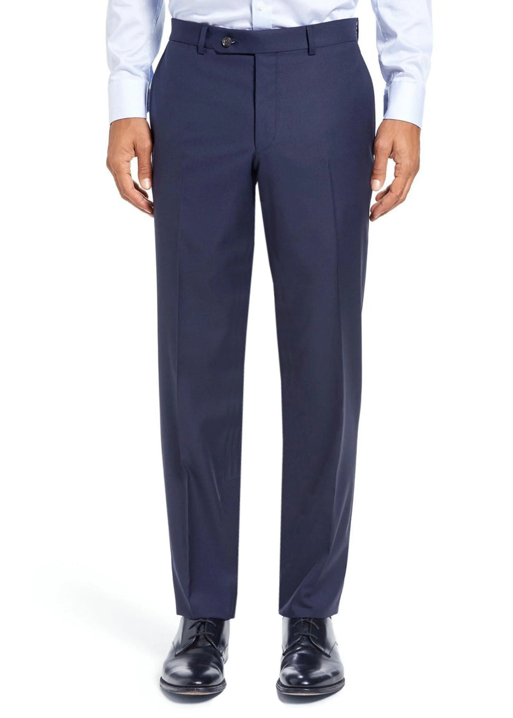 Two Piece Blue Stripe Modern Fit Suit E4321