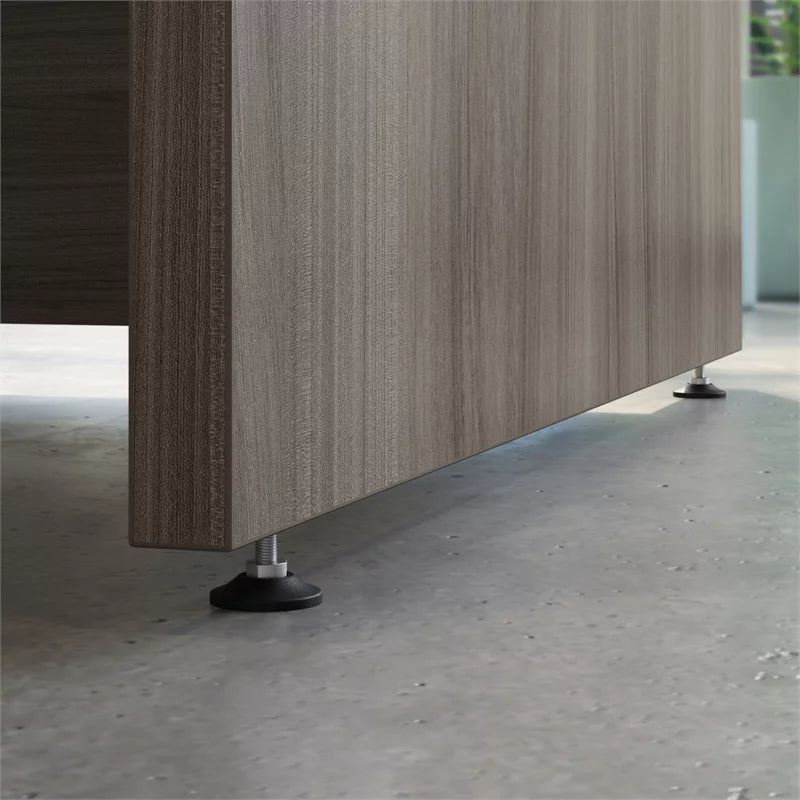 Engineered Wood Desk with Hutch J607573