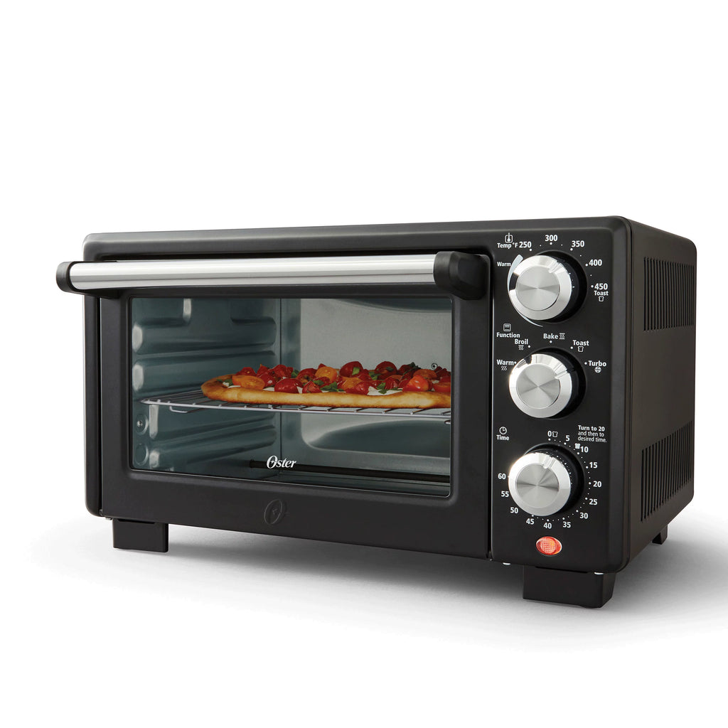 4-Slice Convection Toaster Oven, Matte Black D485