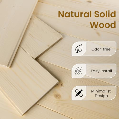 36in x 84in Sliding Barn Door with Hardware Kit H918