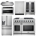48 in. Propane Gas Range 6 Piece Kitchen Package K555