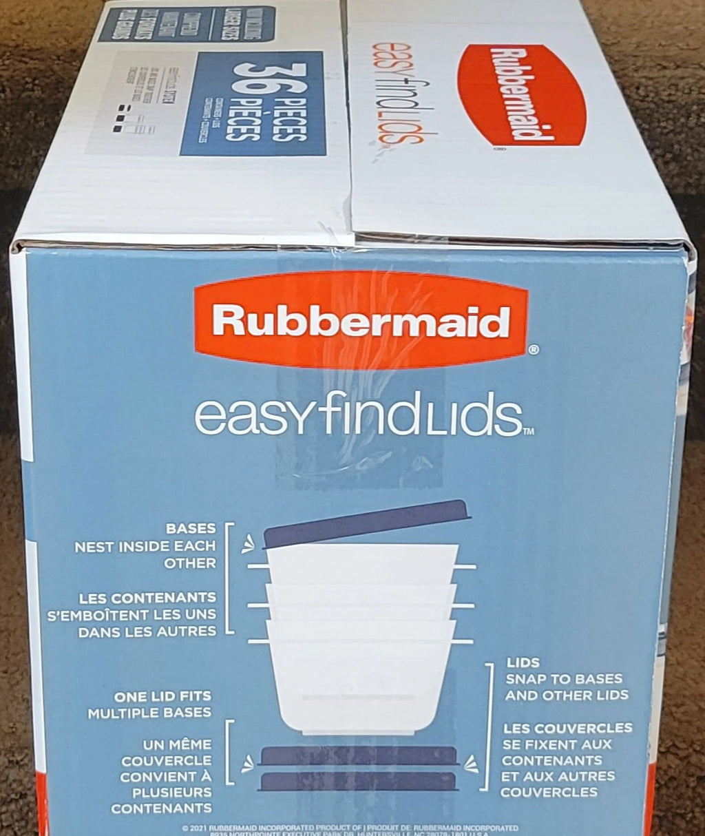 36-Piece Easy Find Lids Set G779