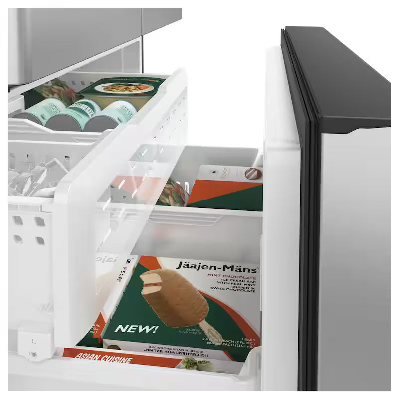 23.1 cu. ft. Smart French Door Refrigerator in Stainless Steel D2856