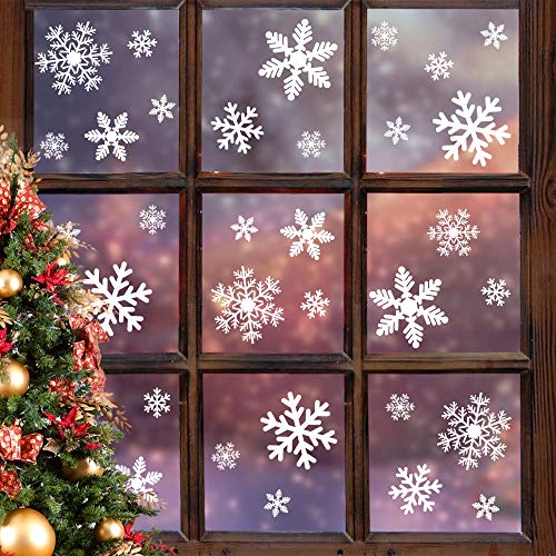 240 Pcs Christmas Window Clings Z841788