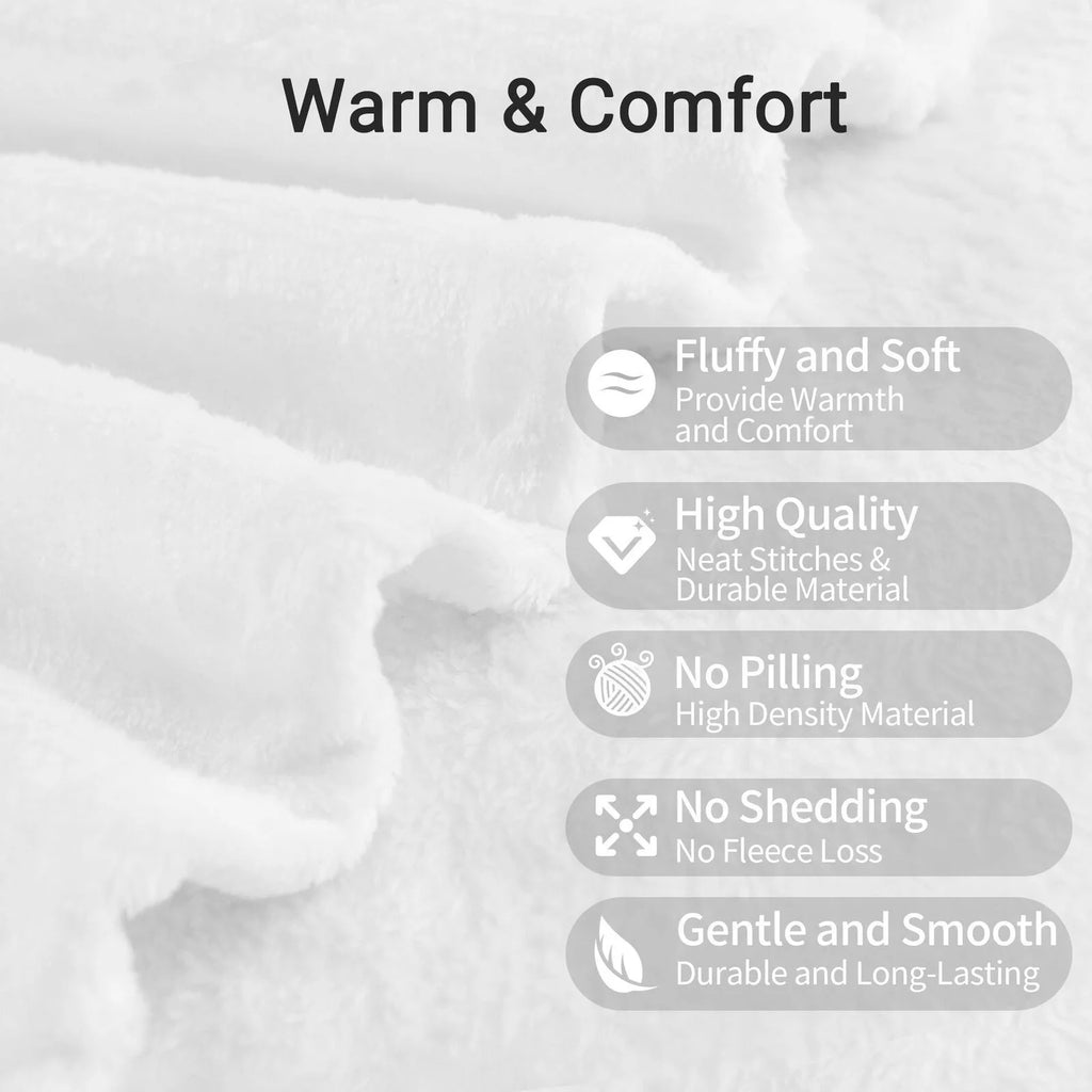 Flannel Throw Blanket 50 x 70 inches R8827