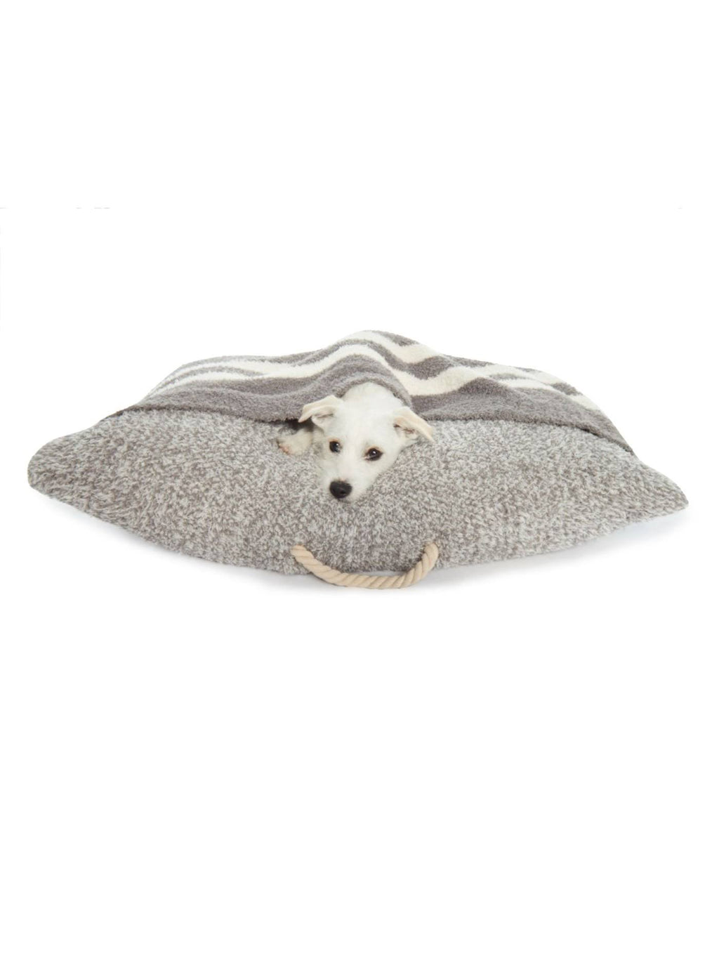 Heathered Warm Gray/Cream Pet Bed G791876