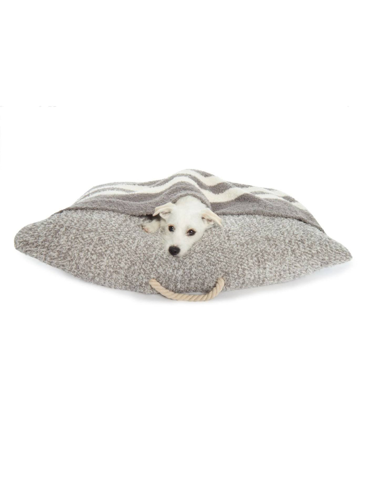 Heathered Warm Gray/Cream Pet Bed G791876
