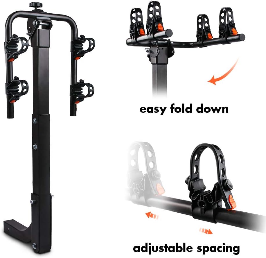 2-Bike Hitch Mount Bike Rack U935