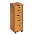 6 Plus 2 Drawer Roll Cart P9188
