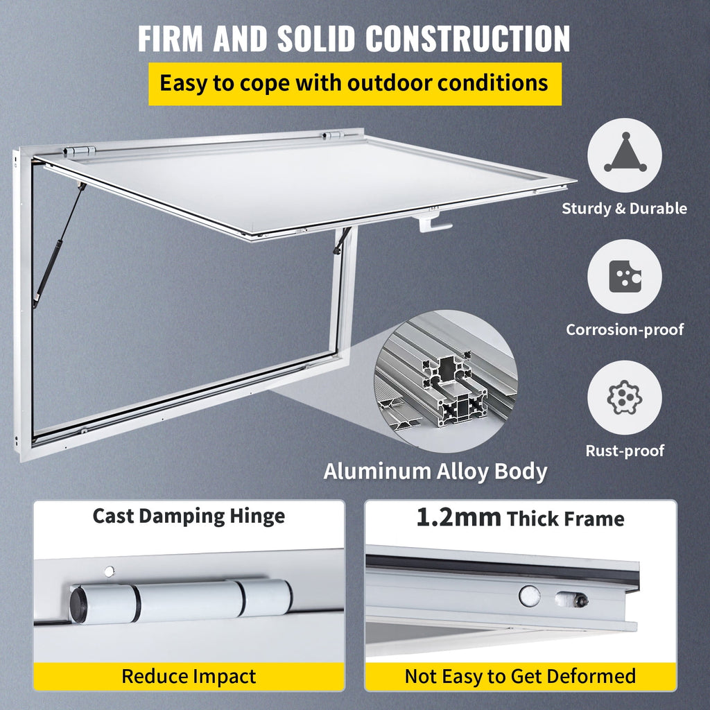 Concession Stand Window with Awning Cover K1617