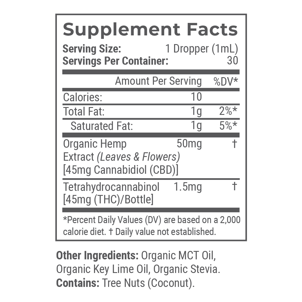 Organic Full Spectrum CBD Tincture O64383